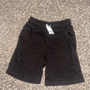 Black Kids Shorts and Dinosaur Tie Dye Shirt